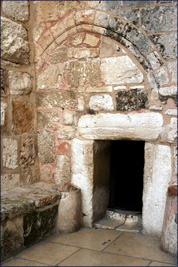 Entrée de la Basilique de la Nativité