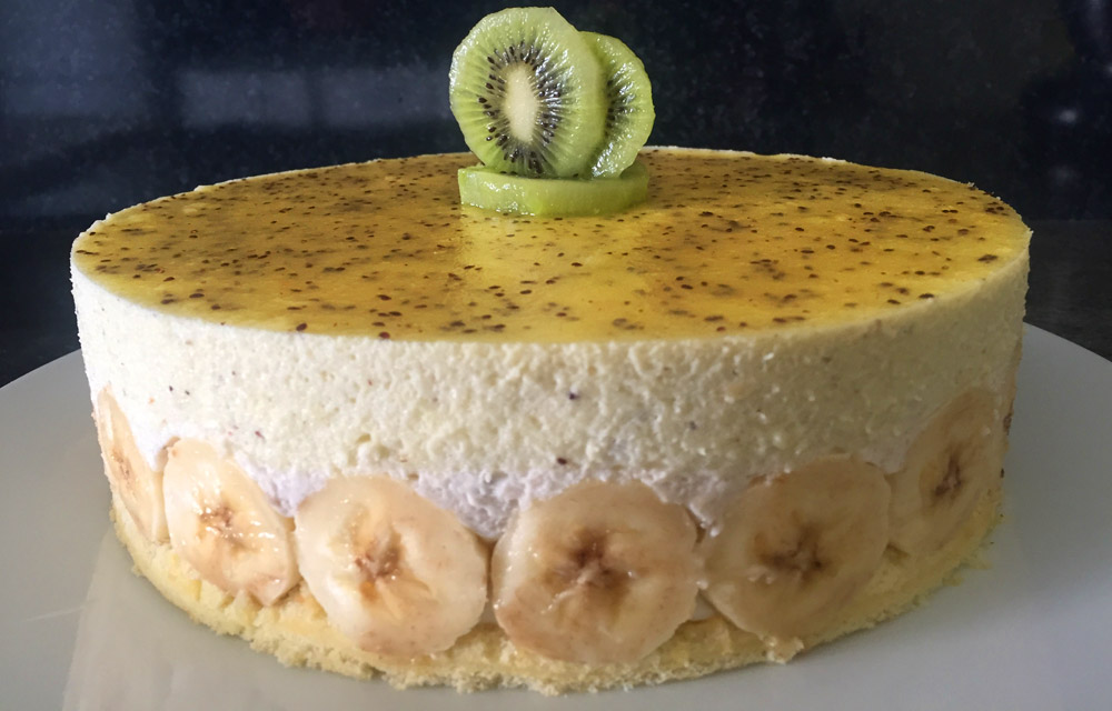 Bavarois Banane Kiwi